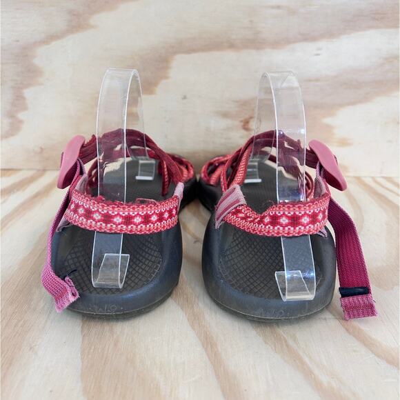 Chaco - ZX2 Strappy Toe Loop - Sandals - Red/Black - Women's - W9 - Picture 6 of 9